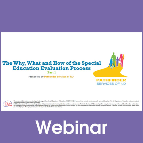 The Why, What and How of the Special Education Evaluation Process, Part 1