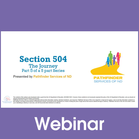 Section 504 - The Journey Part 5: Procedural Requirements and Safeguards