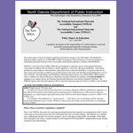 NIMAS and NIMAC Policy Paper Accessible Materials (ND Policy Papers in Education) 