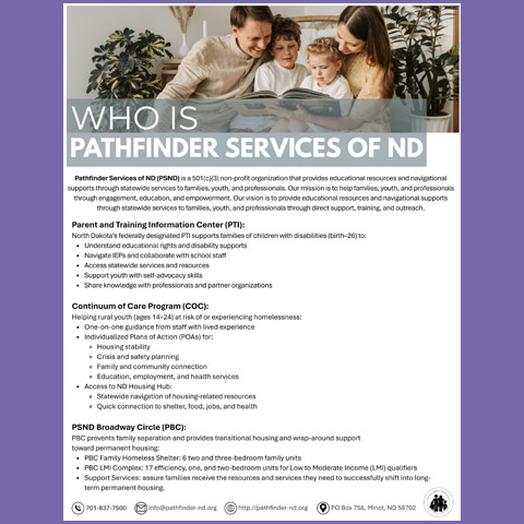 Who is Pathfinder Services of ND