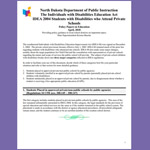 IDEA 2004 Students with Disabilities who Attend Private Schools (2018)