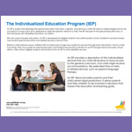 The Individualized Education Program (IEP)